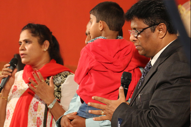 Hundreds gathered at the Night Vigil prayer organized by Grace Ministry in Mangalore at Prayer Center here on Feb 03, 2018. Many were healed by the power of Holy Spirit by the prayers of Bro Andrew Richard.